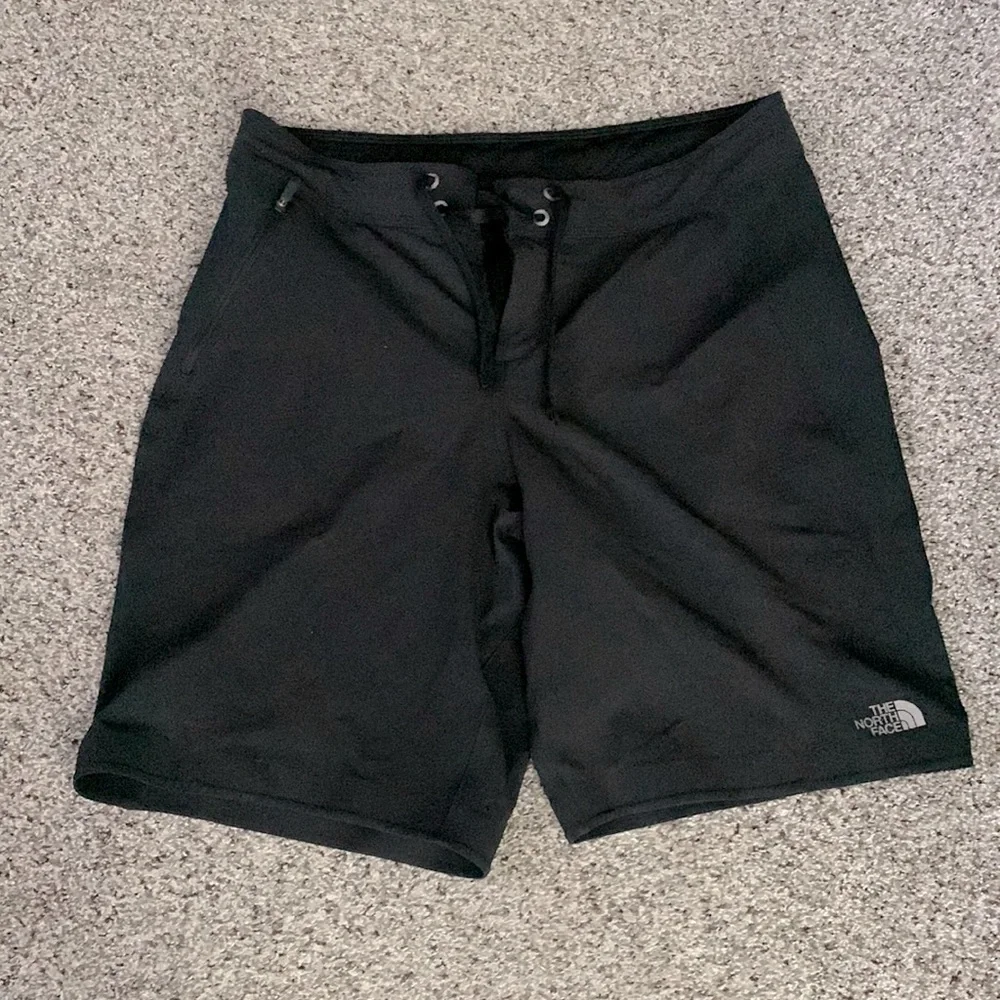 The north face black shorts size 34